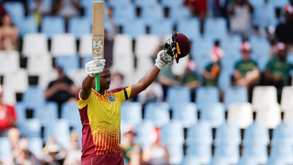 For the West Indies, Johnson Charles' 39-ball hundred was ineffective