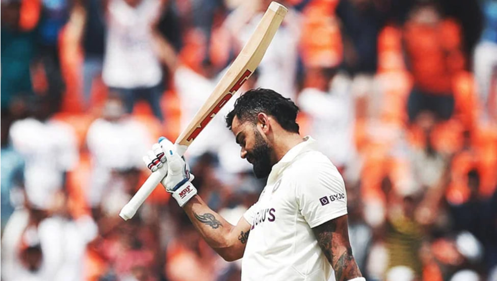 Virat Kohli scored a towering 186 in the fourth Test against Australia, marking his first Test century in over three years